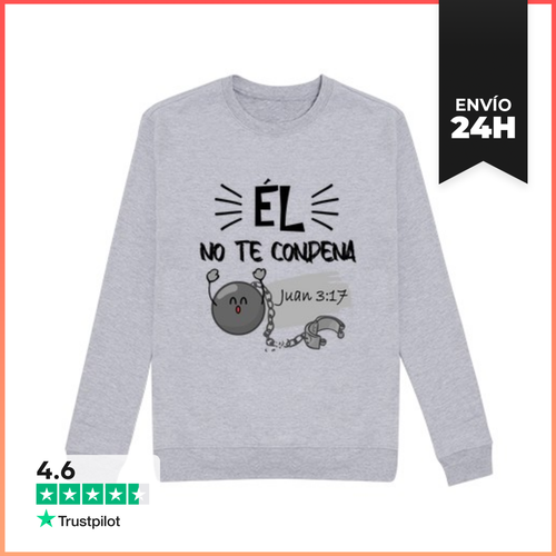 Sudadera Unisex Él No Te Condena LaTostadora - latostadora.com - Modalova