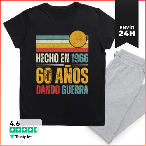 Pijama Hecho En 1966, 60 Años Cumpleaños LaTostadora - latostadora.com - Modalova