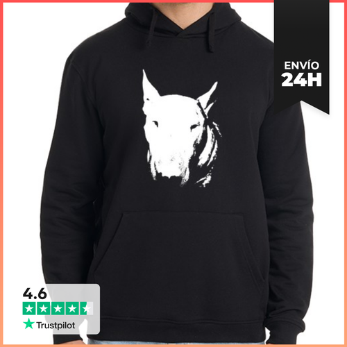 Sudadera Unisex Con Capucha Head Bull Terrier LaTostadora - latostadora.com - Modalova