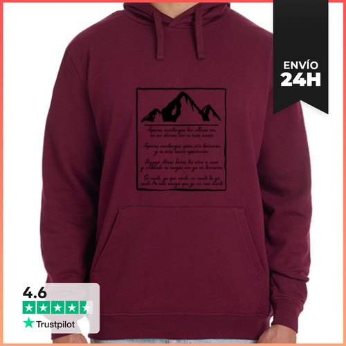 Sudadera Unisex Con Capucha Aqueras Montanyas LaTostadora - latostadora.com - Modalova