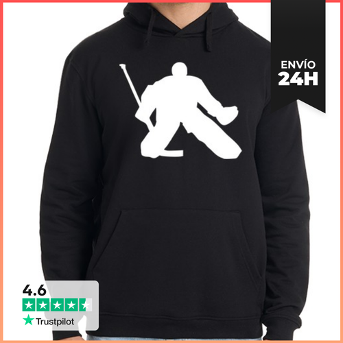 Sudadera Unisex Con Capucha Portero De Hockey LaTostadora - latostadora.com - Modalova