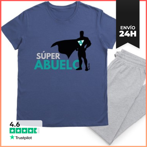 Pijama Súper Abuelo LaTostadora - latostadora.com - Modalova