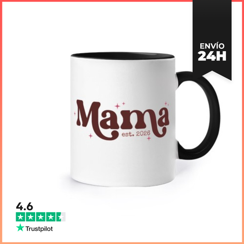 Taza De Colores MAMA EST 2026 LaTostadora - latostadora.com - Modalova