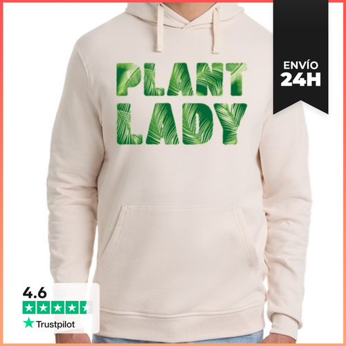 Sudadera Unisex Con Capucha Plant Lady LaTostadora - latostadora.com - Modalova