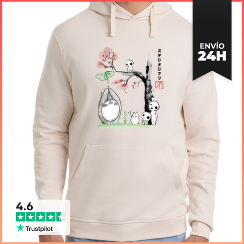Sudadera Unisex Con Capucha Growing Trees Sumi-e LaTostadora - latostadora.com - Modalova