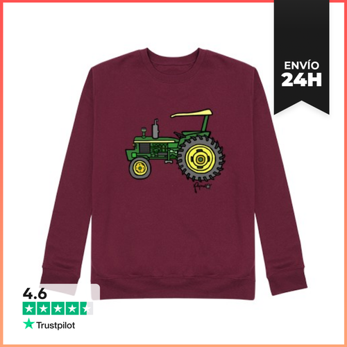 Sudadera Unisex TRACTOR DEERE LaTostadora - latostadora.com - Modalova