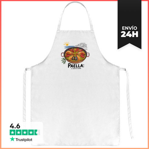 Delantal Paella El Sabor De Espana LaTostadora - latostadora.com - Modalova