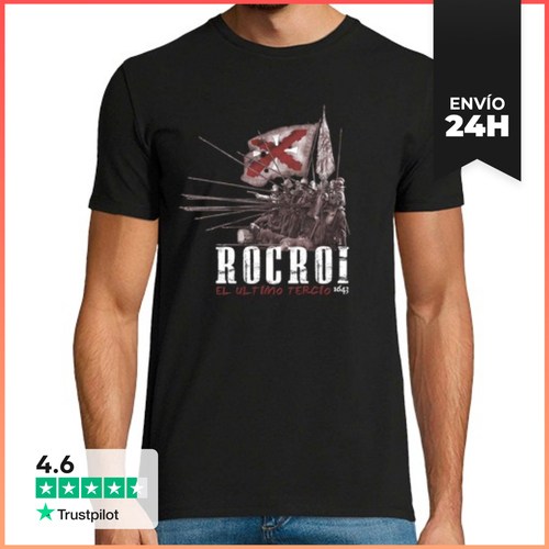 Camiseta Hombre Clásica Rocroi El Último Tercio 1643 LaTostadora - latostadora.com - Modalova