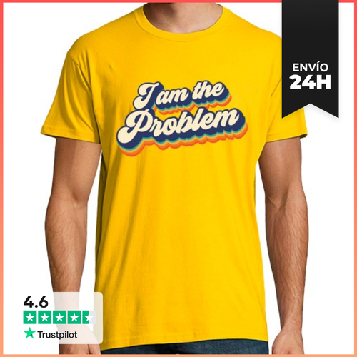 Camiseta Hombre Clásica I Am The Problem LaTostadora - latostadora.com - Modalova