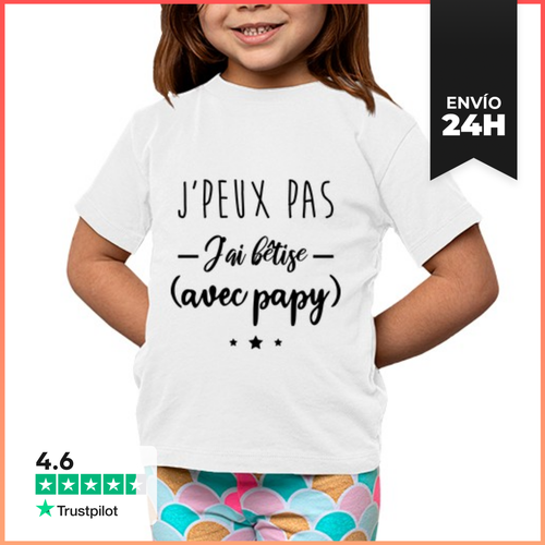 Camiseta Clásica Para Niños Estupidez Con El Abuelo LaTostadora - latostadora.com - Modalova