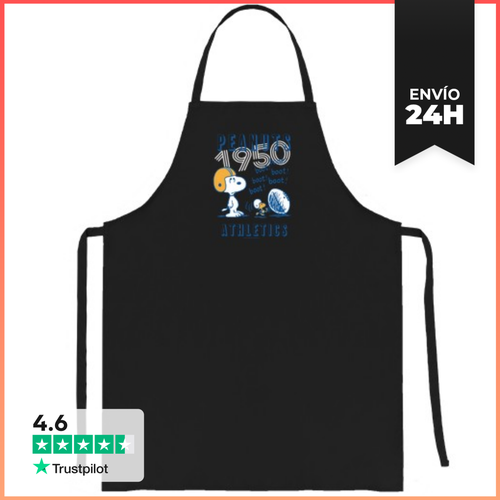Delantal Snoopy Peanuts Athletics LaTostadora - latostadora.com - Modalova