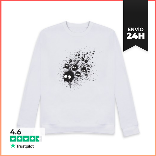 Sudadera Unisex Susuwatari Ink LaTostadora - latostadora.com - Modalova
