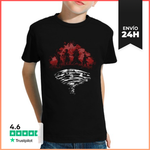Camiseta Clásica Para Niños Uchiha Clan LaTostadora - latostadora.com - Modalova