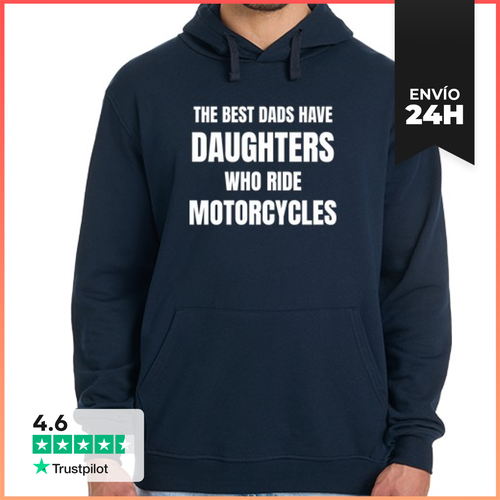 Sudadera Unisex Con Capucha Los Mejores Papás Tienen Hijas Que - latostadora.com - Modalova