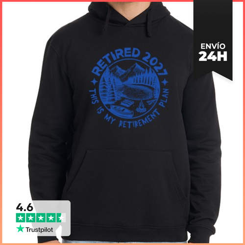 Sudadera Unisex Con Capucha Retired 2027 This Is My Retirement - latostadora.com - Modalova