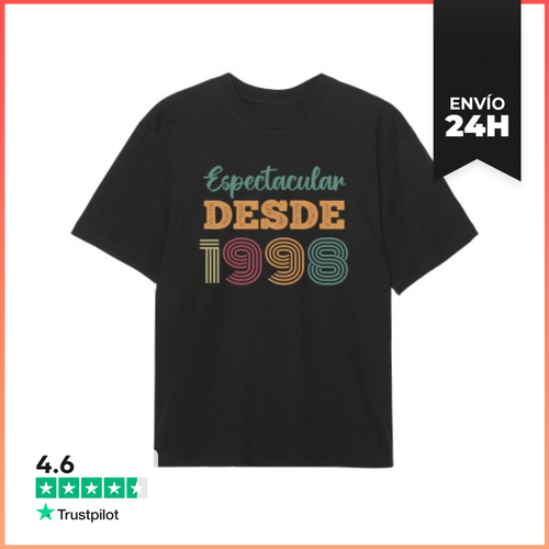 Camiseta Oversize ESPECTACULAR DESDE 1998 LaTostadora - latostadora.com - Modalova