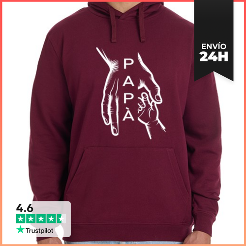 Sudadera Unisex Con Capucha Padre E Hijo Manos LaTostadora - latostadora.com - Modalova