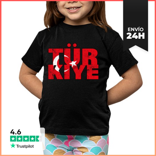 Camiseta Clásica Para Niños Turkiye LaTostadora - latostadora.com - Modalova