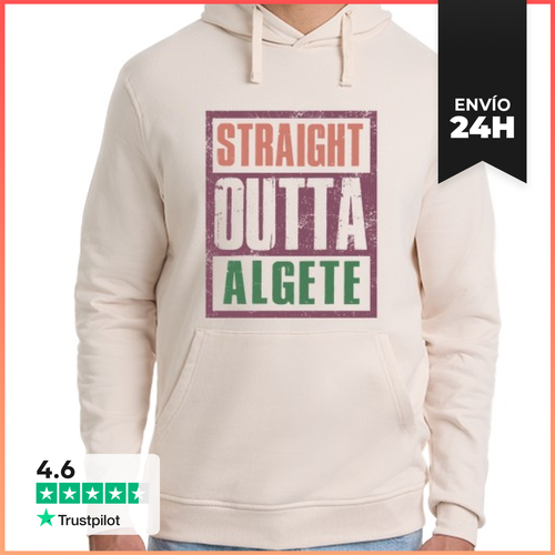 Sudadera Unisex Con Capucha Straight Outta Algete LaTostadora - latostadora.com - Modalova