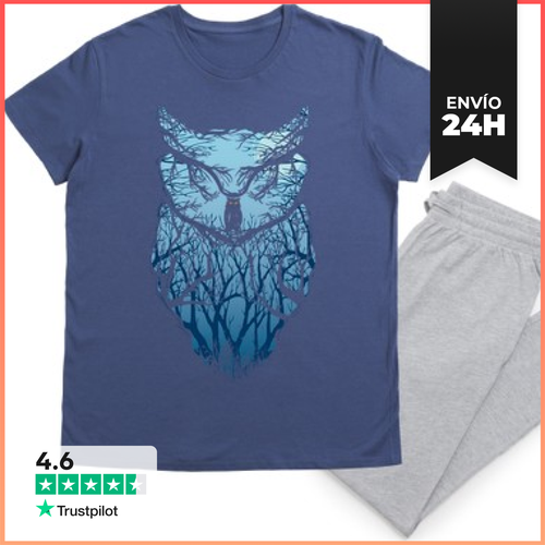 Pijama Búho En Ascenso LaTostadora - latostadora.com - Modalova