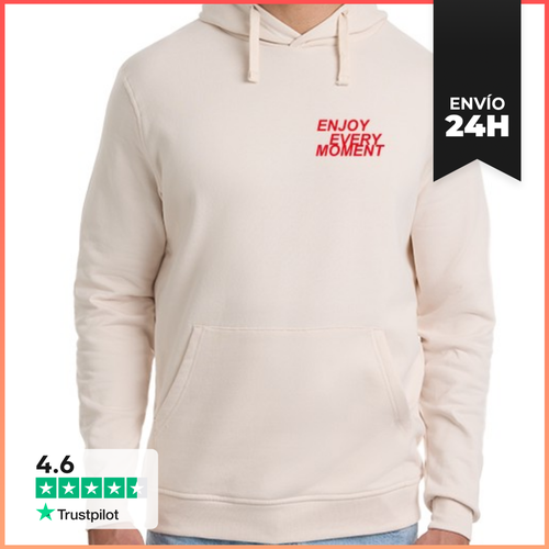 Sudadera Unisex Con Capucha Efecto Manga Sudadera Enjoy Every - latostadora.com - Modalova