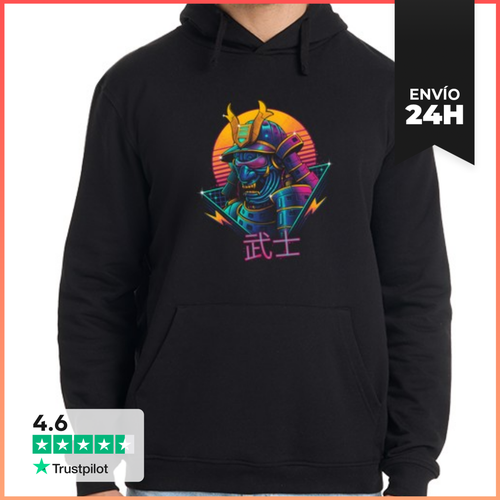 Sudadera Unisex Con Capucha Rad Samurai LaTostadora - latostadora.com - Modalova