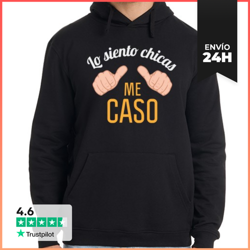 Sudadera Unisex Con Capucha Despedida De Soltero Lo Siento Chicas - latostadora.com - Modalova
