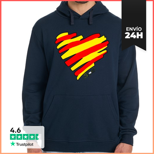 Sudadera Unisex Con Capucha Cor Català LaTostadora - latostadora.com - Modalova