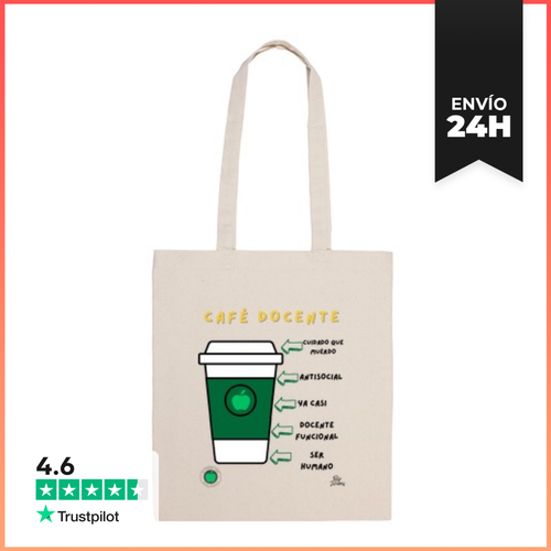 Bolsa De Tela Café Docente LaTostadora - latostadora.com - Modalova