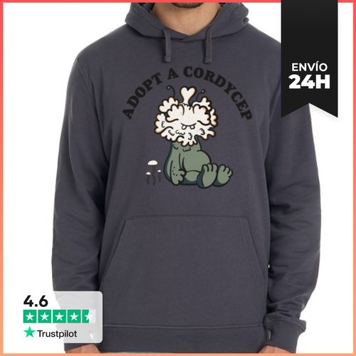 Sudadera Unisex Con Capucha Adoptar Un Cordycep LaTostadora - latostadora.com - Modalova