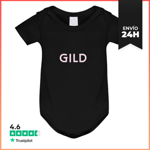 Body Bebé Texto Dorado LaTostadora - latostadora.com - Modalova
