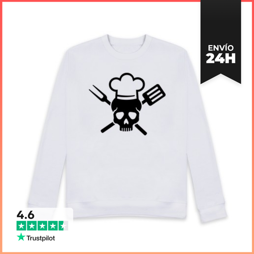 Sudadera Unisex Cráneo De Cocina LaTostadora - latostadora.com - Modalova