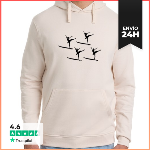 Sudadera Unisex Con Capucha Silver Ballerinas LaTostadora - latostadora.com - Modalova