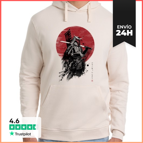 Sudadera Unisex Con Capucha Mandalorian Samurai LaTostadora - latostadora.com - Modalova