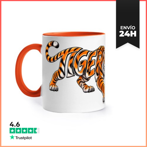 Taza De Colores Tigre LaTostadora - latostadora.com - Modalova