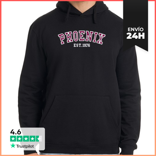 Sudadera Unisex Con Capucha Fénix Est 1976 LaTostadora - latostadora.com - Modalova