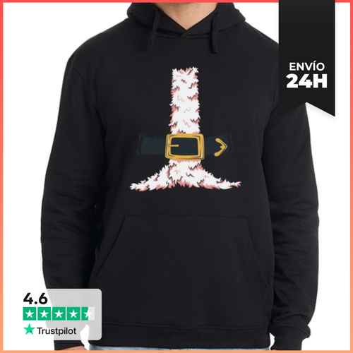Sudadera Unisex Con Capucha Traje De Santa Claus Divertido - latostadora.com - Modalova