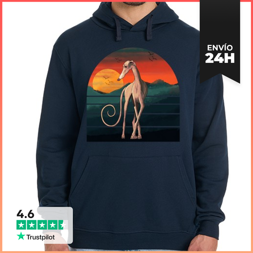 Sudadera Unisex Con Capucha Atardecer Beige LaTostadora - latostadora.com - Modalova