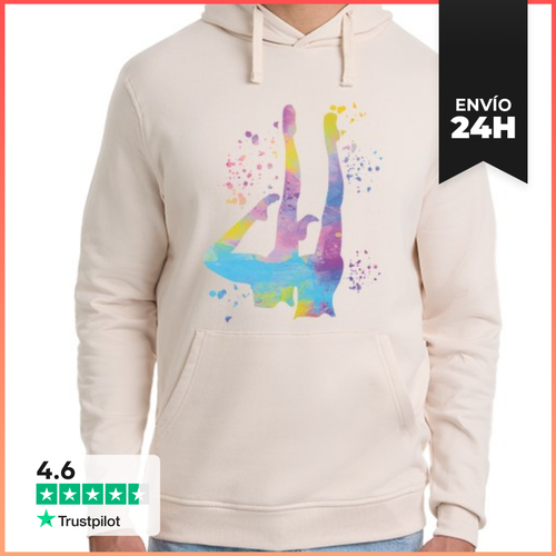 Sudadera Unisex Con Capucha Equipo De Natación Sincronizada - latostadora.com - Modalova