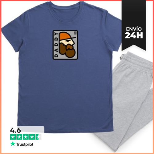 Pijama. DADDY ENMARCADO COLOR TRAZO GRUESO LaTostadora - latostadora.com - Modalova