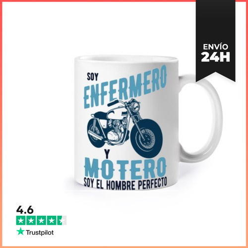 Taza Enfermero Y Motero LaTostadora - latostadora.com - Modalova