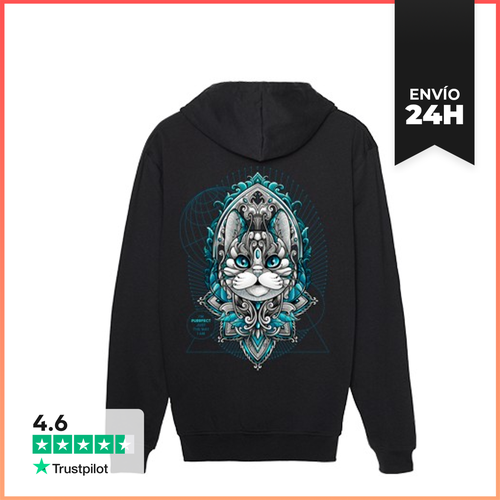 Sudadera Unisex Con Capucha SOY PURRFECTO TAL COMO SOY - latostadora.com - Modalova