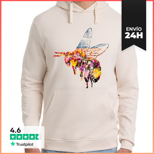 Sudadera Unisex Con Capucha Abeja LaTostadora - latostadora.com - Modalova