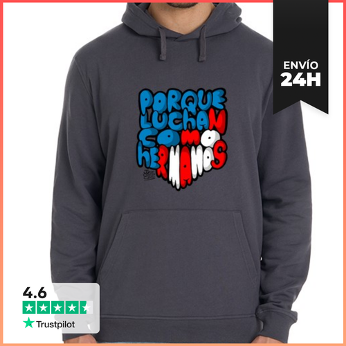 Sudadera Unisex Con Capucha Sudadera Hombre Porque Luchan Como - latostadora.com - Modalova
