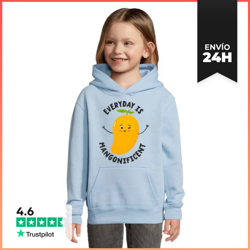 Sudadera Para Niños Con Capucha EVERYDAY IS MANGONIFICENT - latostadora.com - Modalova