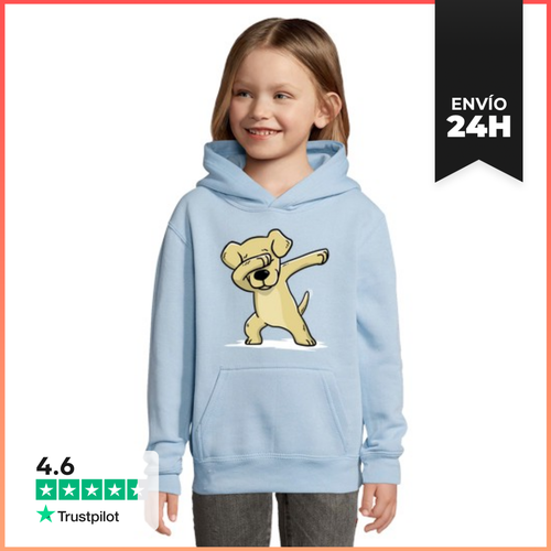 Sudadera Para Niños Con Capucha Perro Labrador Retriever DAB! - latostadora.com - Modalova