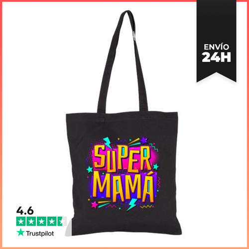 Bolsa De Tela Supermamá LaTostadora - latostadora.com - Modalova