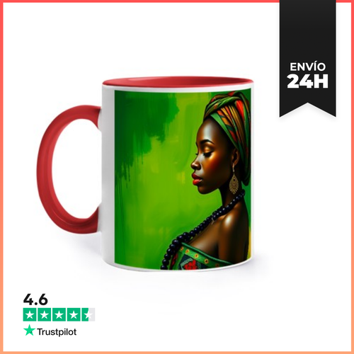 Taza De Colores Princesa Bambara Perdón Colección Personalizada - latostadora.com - Modalova