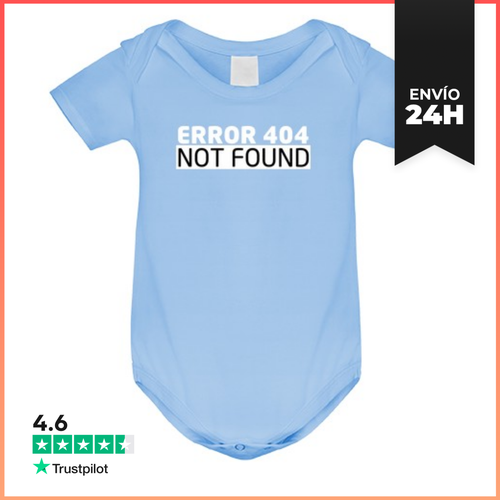 Body Bebé Error 404 Geek LaTostadora - latostadora.com - Modalova