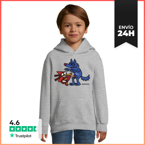Sudadera Para Niños Con Capucha ROJA LaTostadora - latostadora.com - Modalova